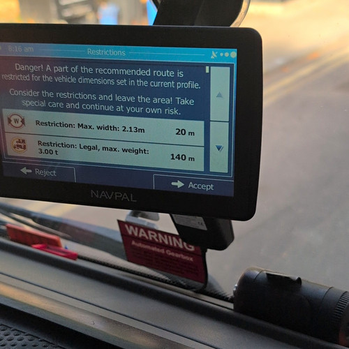 Navpal inch sat nav - 7,