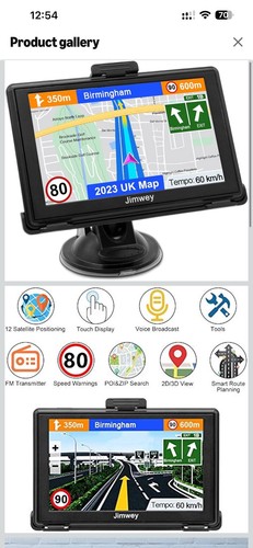 Sat nav car navigation - car,