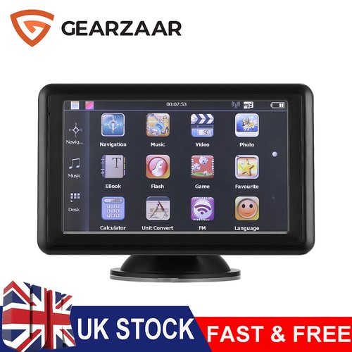 Sat nav upgraded car - 5'', uk