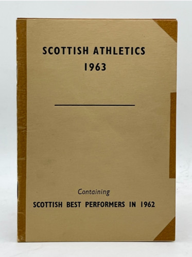 Scottish athletics 1963 - scottish,