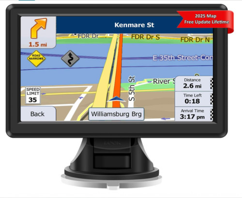 Car sat nav inch with - sat,