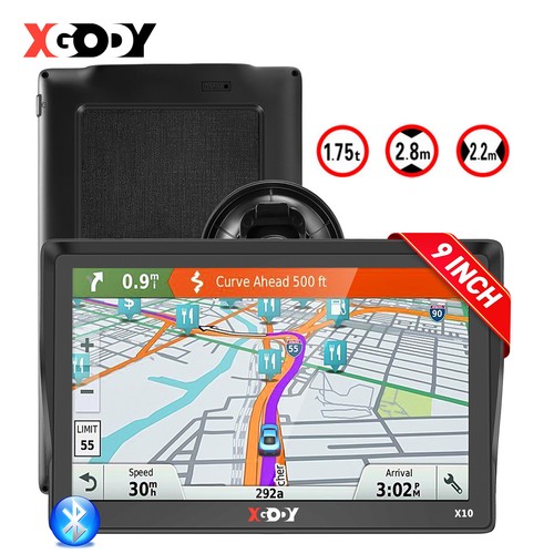 Xgody touchscreen gps sat - 9'',